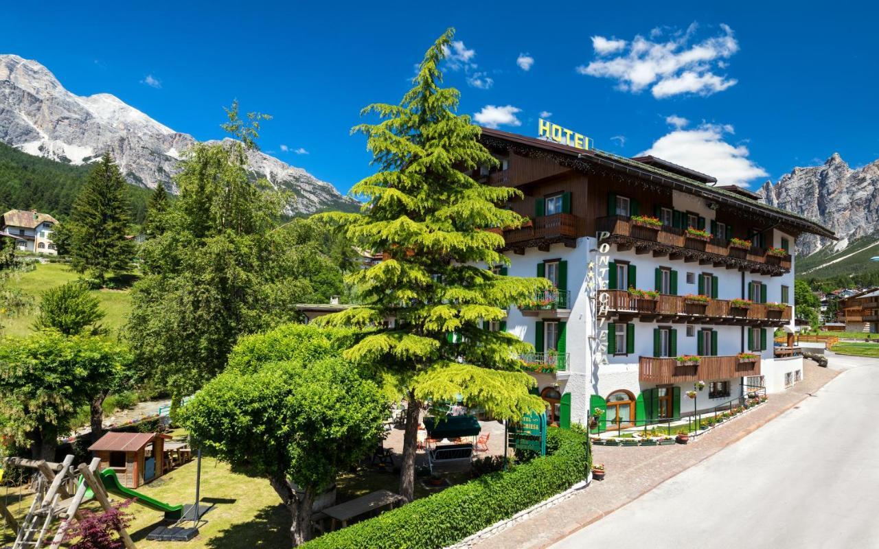 Hotel Pontechiesa Cortina d'Ampezzo Exterior foto